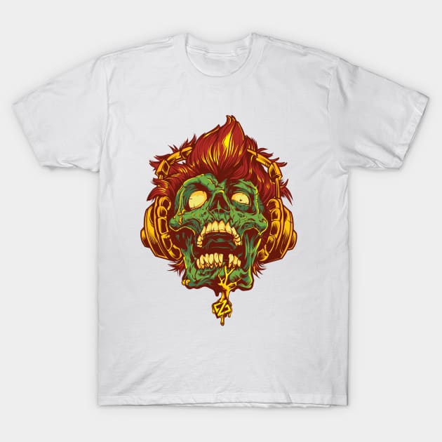 Undead Beat T-Shirt by ZuluSix